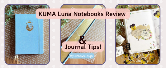 KUMA Luna Notebooks Review & Journal Tips!