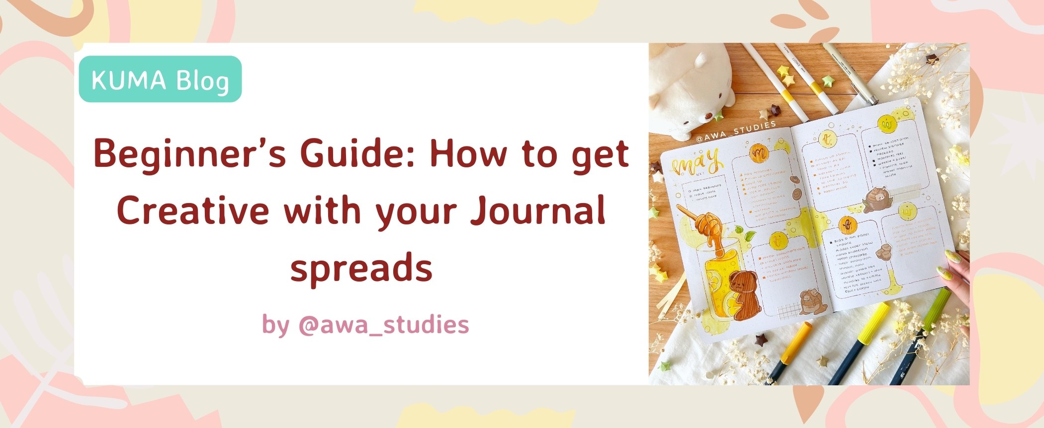 🌟 KUMA Journaling Kit 🌟choose your journal! 40% off + free shipping - –  KUMA Stationery & Crafts
