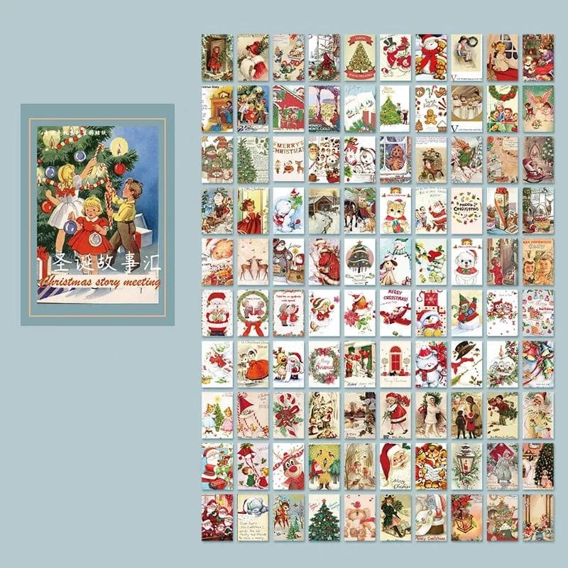 KUMA Stationery & Crafts  B 100 sheets Christmas Memo Pad
