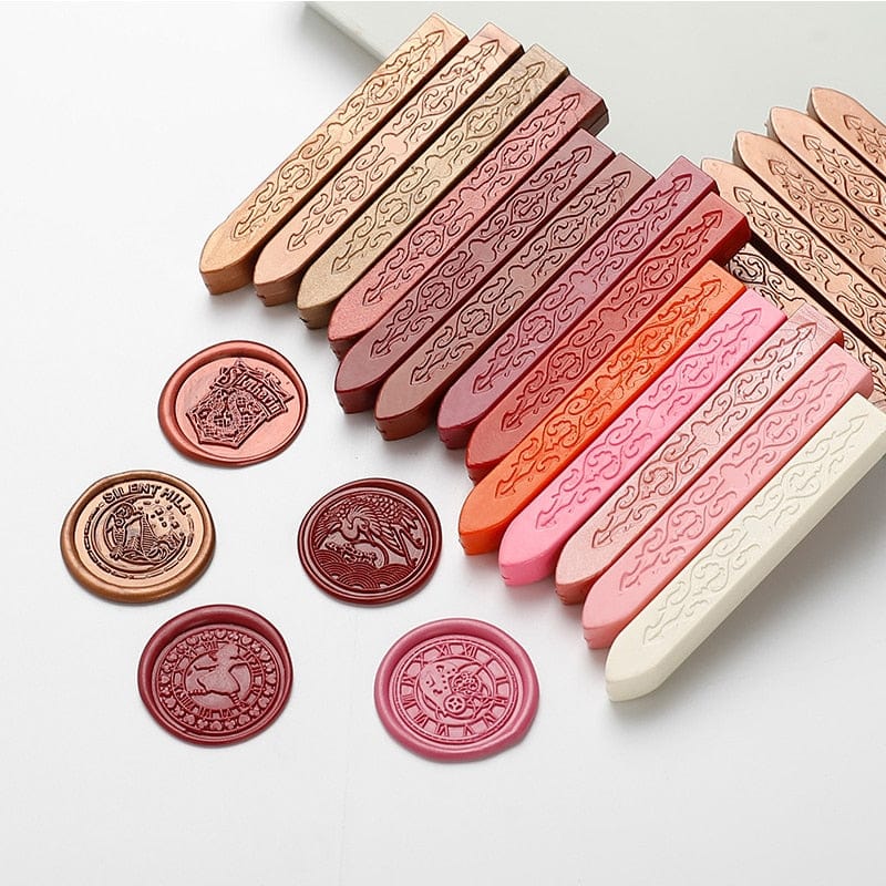 KUMA Stationery & Crafts  5pc Wax Sealing Sticks - intense color!