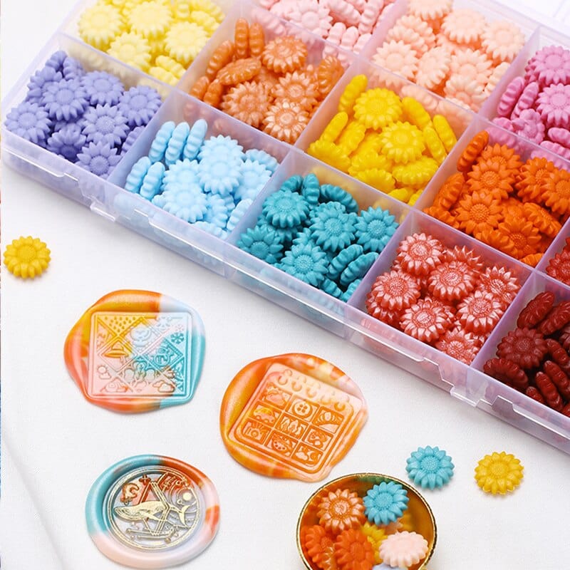 KUMA Stationery & Crafts  Boxed Wax Sealing Beads; choose your colors & box size