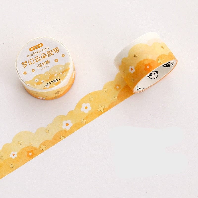 KUMA Stationery & Crafts  C Charming Clouds Washi Tape: 7 designs to choose from ☁️