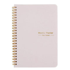 KUMA Stationery & Crafts  Stationery pink A5 Weekly Planner with Habit Tracker