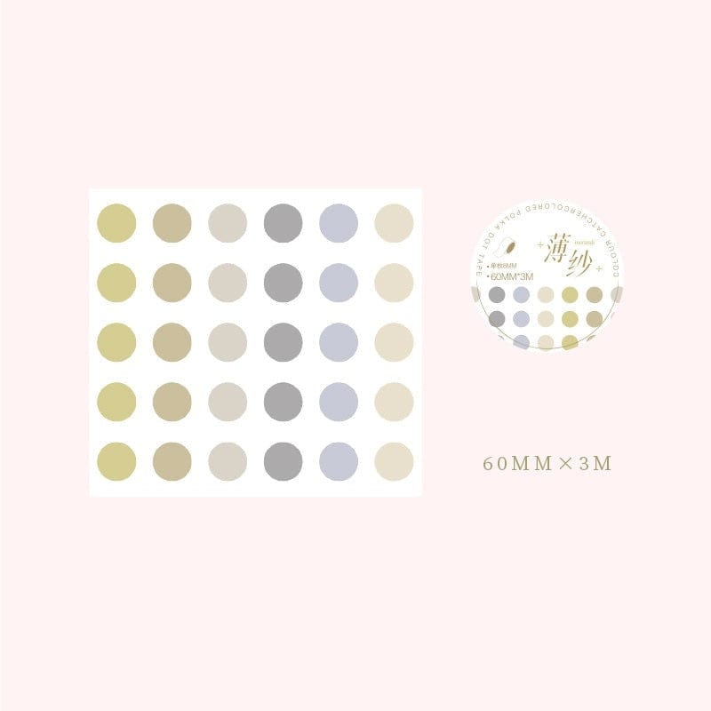 KUMA Stationery & Crafts  F The Essential 'Dot' Washi Tape