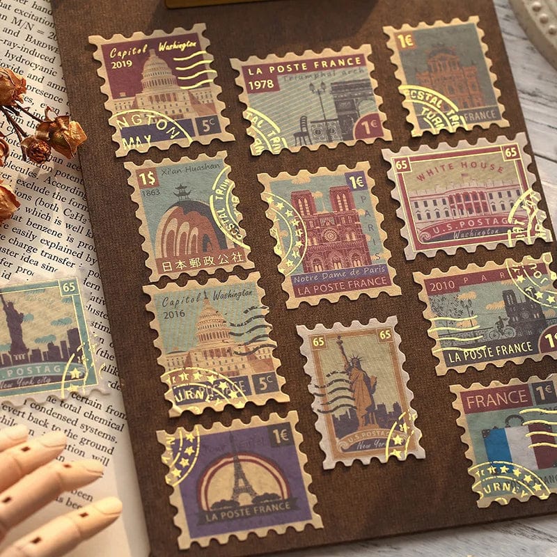 KUMA Stationery & Crafts  Travel Series Set Travel Series Decorative Sticker Pack