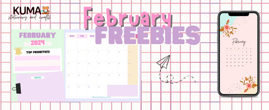 February Freebies 💗 