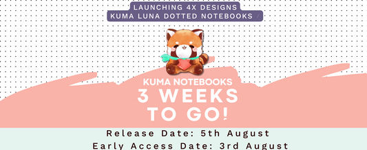 KUMA Notebooks: 3 Weeks to Go! 5 Fun Facts