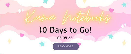 KUMA Notebooks: 10 Days to Go! Sneak peek pictures!