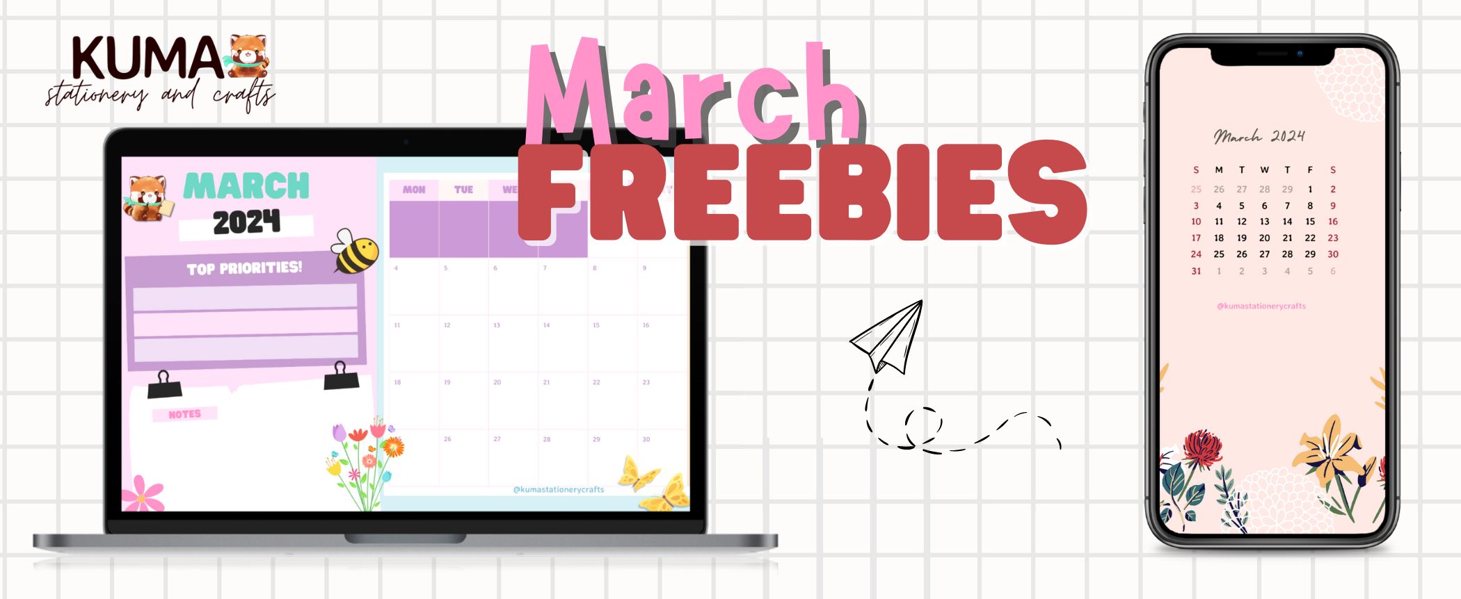 March Freebies 🌻