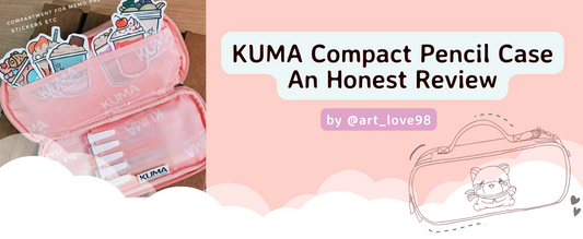 KUMA Compact Pencil Case: Honest Review @art_love98