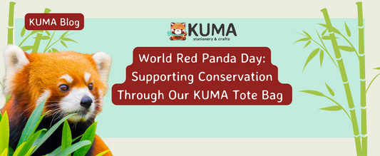World Red Panda Day: Supporting Conservation Through Our KUMA Tote Bag | KUMA Stationery Crafts 