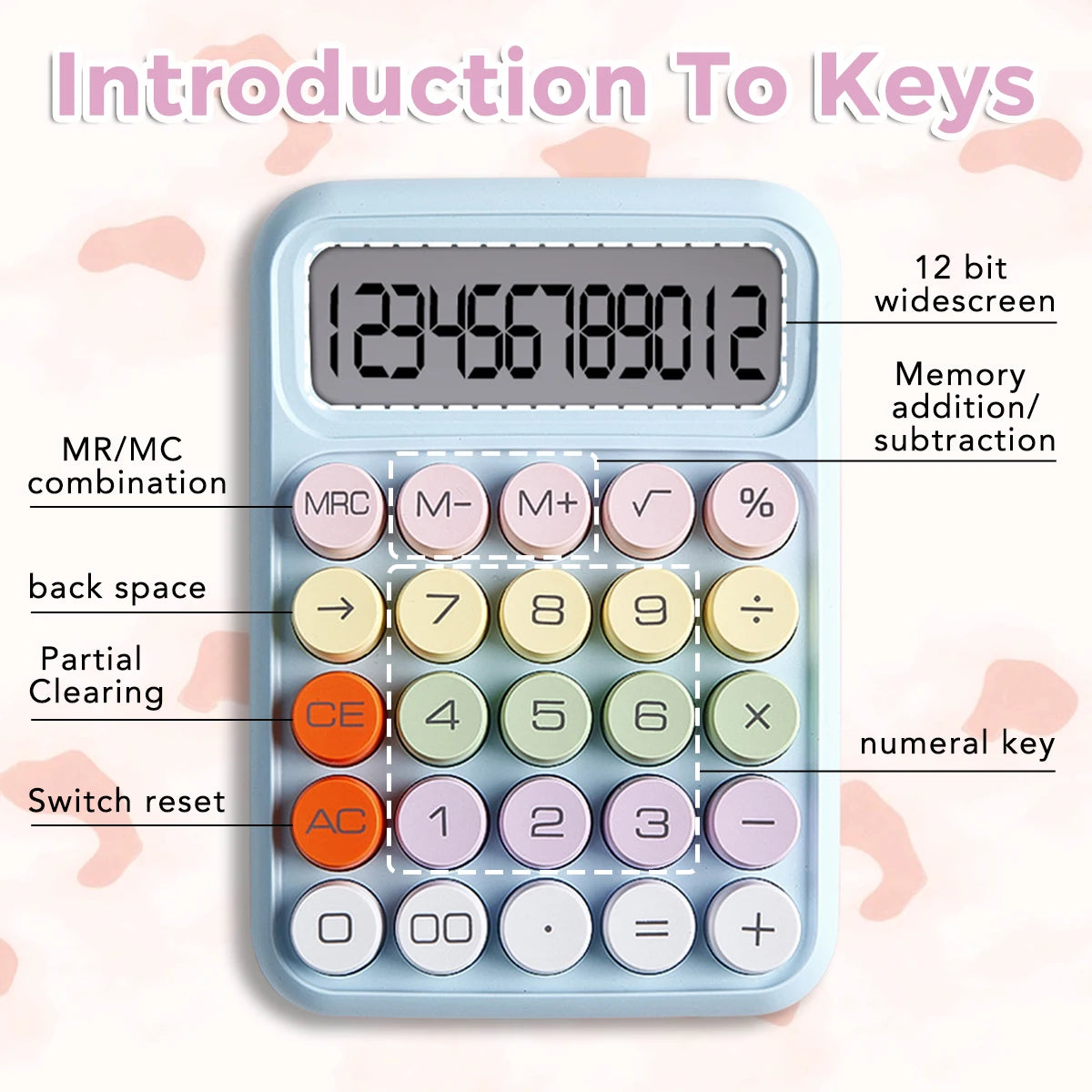Students Calculator Candy Color