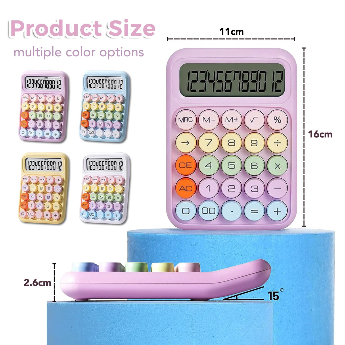 Students Calculator Candy Color