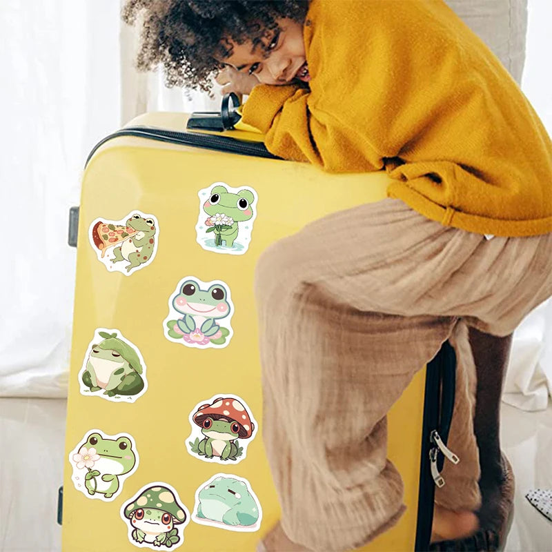 Kawaii Frog Sticker Pack