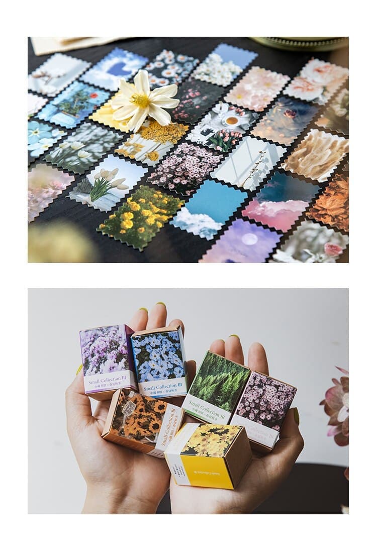 KUMA Stationery & Crafts  100pcs All Seasons Mini Decorative Cards