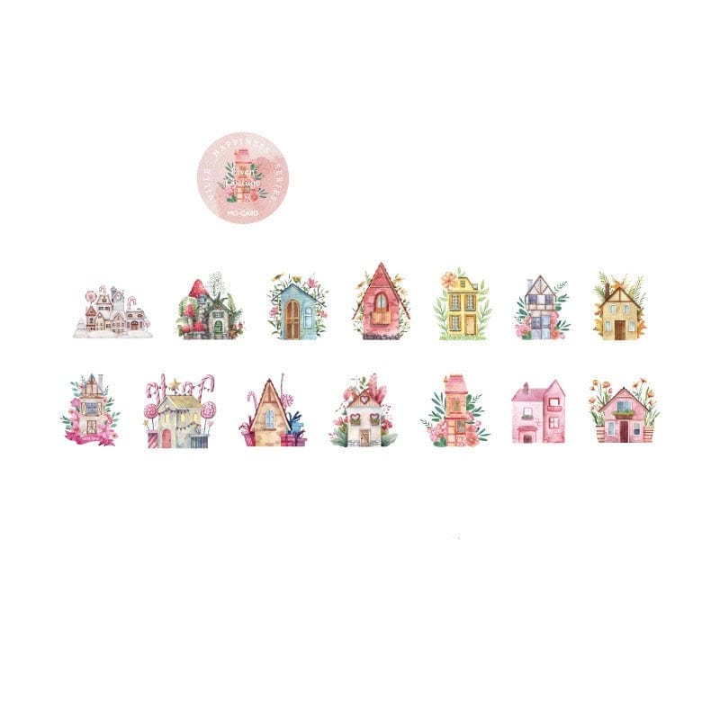 KUMA Stationery & Crafts  100pcs Everyday Washi Tape Stickers