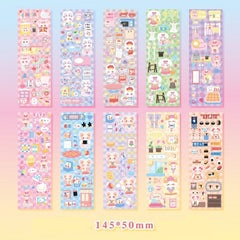 KUMA Stationery & Crafts  20 10pcs Kawaii Sticker Set: 20 Designs to choose from!
