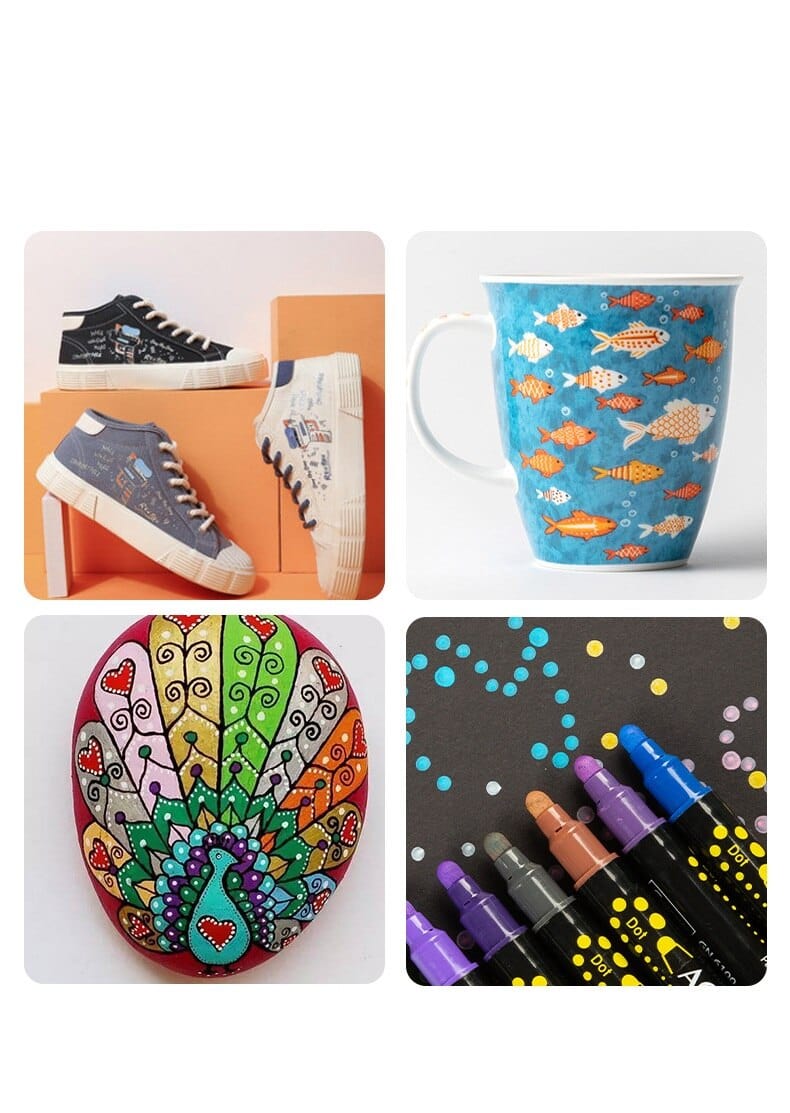 KUMA Stationery & Crafts  12/24/36pcs Acrylic Market Set! NEW ✨