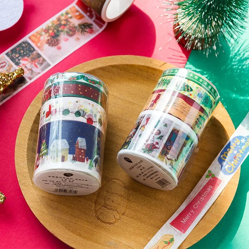KUMA Stationery & Crafts  2023 Christmas Washi Tape Set
