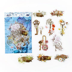 KUMA Stationery & Crafts  B 30pcs Baroque Floral Door Stickers + more designs
