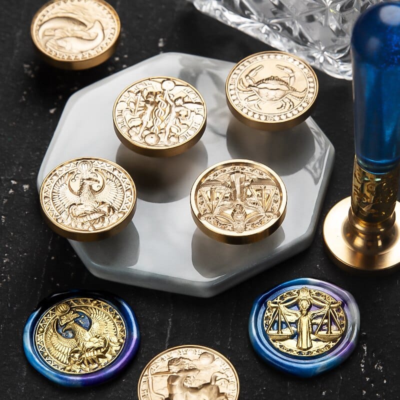 KUMA Stationery & Crafts  3D Horoscopes Wax Seals