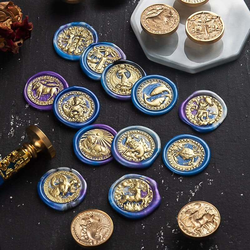 KUMA Stationery & Crafts  3D Horoscopes Wax Seals