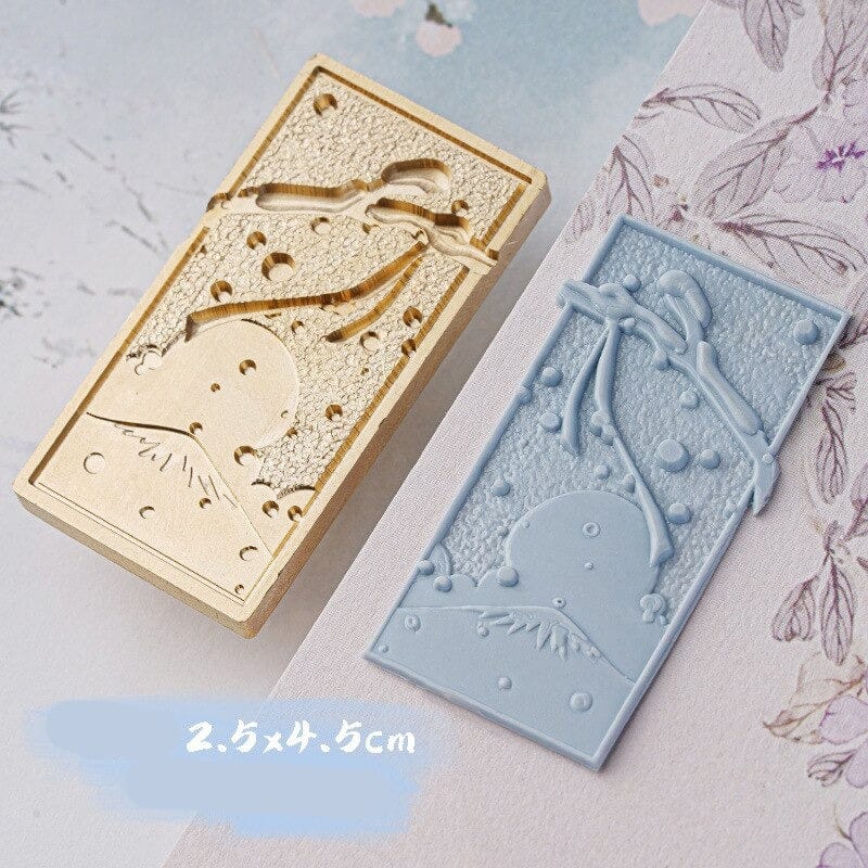 KUMA Stationery & Crafts  east 3D Wax Seal Nature/Sakura Inspired