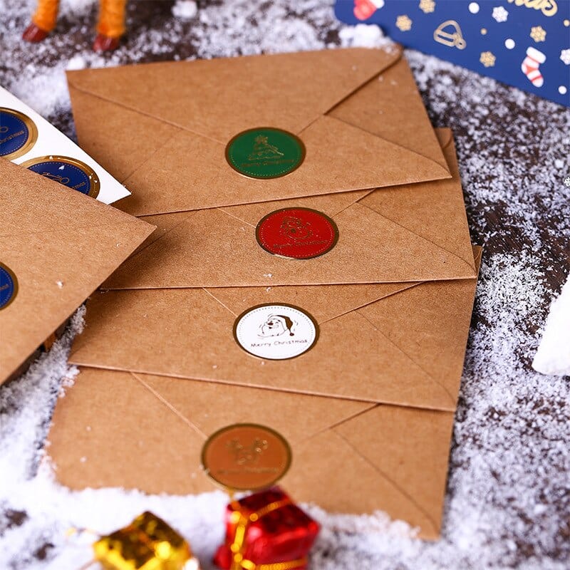 KUMA Stationery & Crafts  3pcs Christmas Card + Envelope