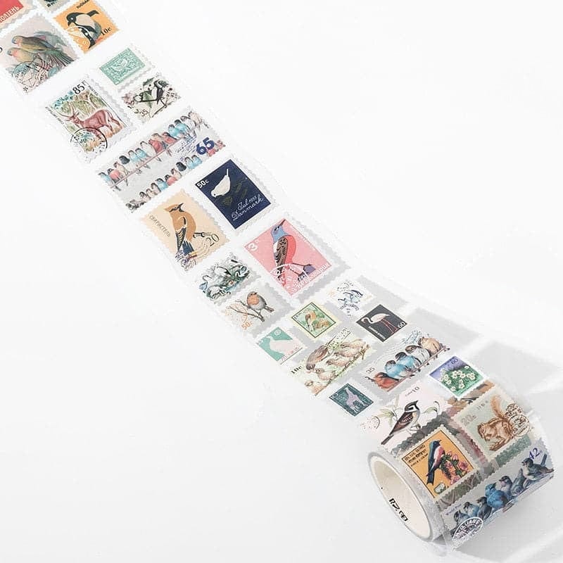 KUMA Stationery & Crafts  G Antique-Style Stamps Washi Tape: 8 designs to choose from