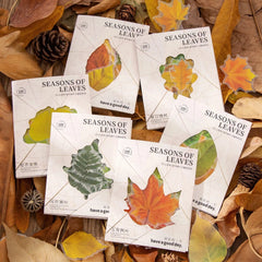 KUMA Stationery & Crafts  Autumnal Palette Leaf Stickers 100pcs