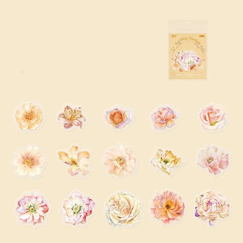 KUMA Stationery & Crafts  D Blossom Whispers Sticker Set