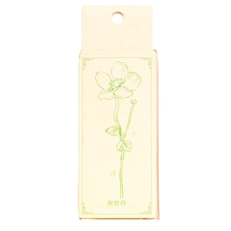 KUMA Stationery & Crafts  D Botanical Floral Stamp