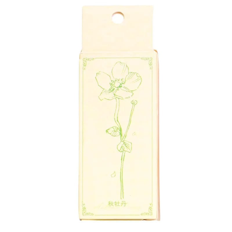 KUMA Stationery & Crafts  D Botanical Floral Stamp