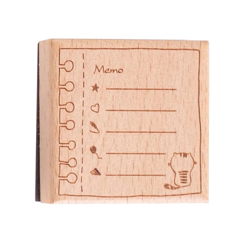 KUMA Stationery & Crafts  B Cat Journal Stamps