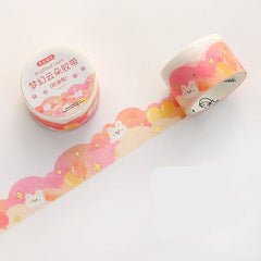 KUMA Stationery & Crafts  G Charming Clouds Washi Tape: 7 designs to choose from ☁️