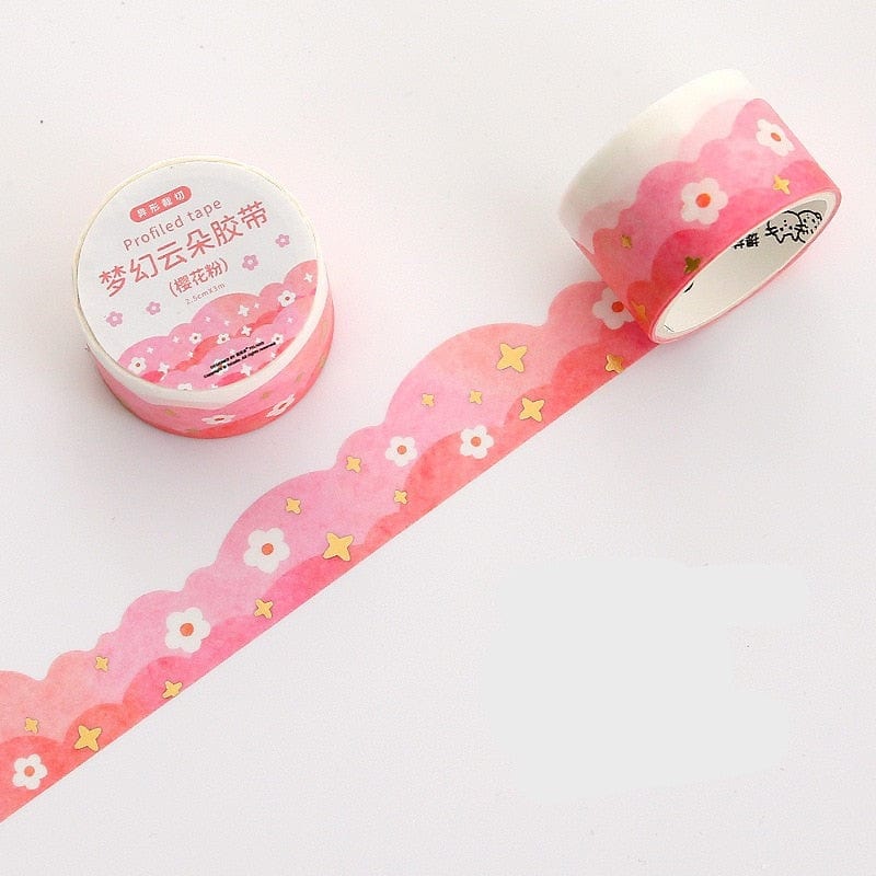KUMA Stationery & Crafts  B Charming Clouds Washi Tape: 7 designs to choose from ☁️