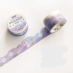 KUMA Stationery & Crafts  E Charming Clouds Washi Tape: 7 designs to choose from ☁️