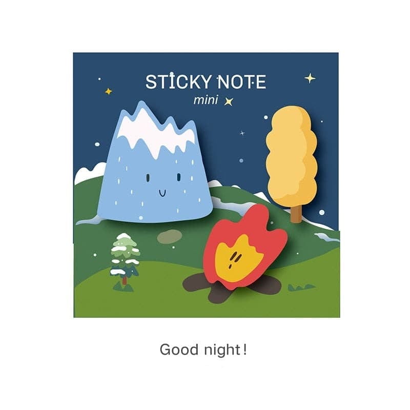 KUMA Stationery & Crafts  Good night Cute mini sticky notes!