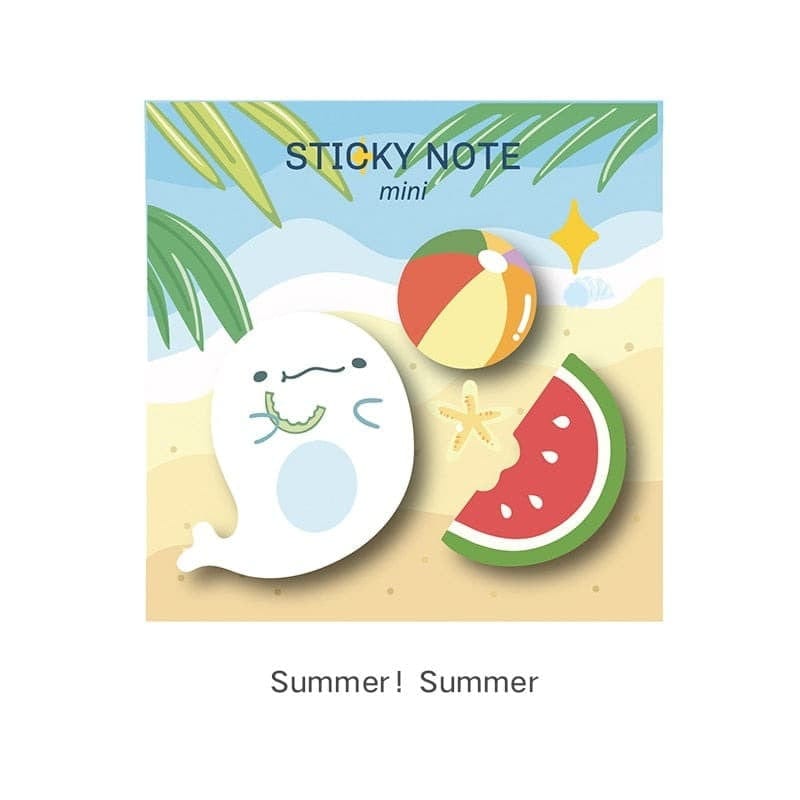 KUMA Stationery & Crafts  Summer Summer Cute mini sticky notes!