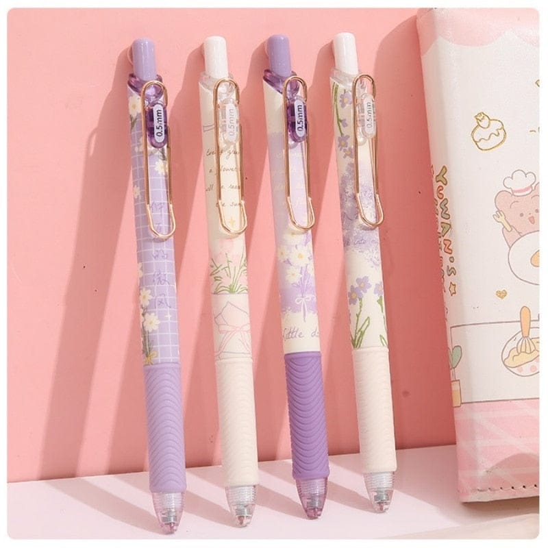 KUMA Stationery & Crafts  Daisy Gel Pen Set 🌼💜