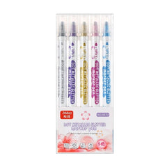 KUMA Stationery & Crafts  Dot Metallic Glitter Marker Pens