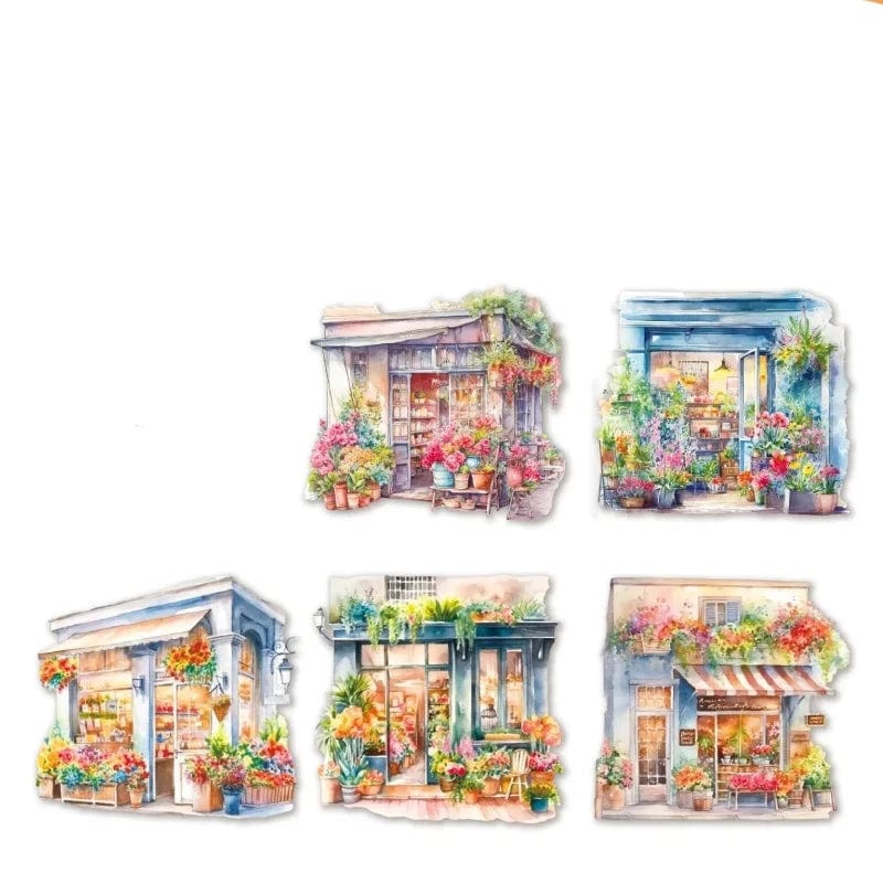 KUMA Stationery & Crafts  B Flowershop Series Sticker Collection