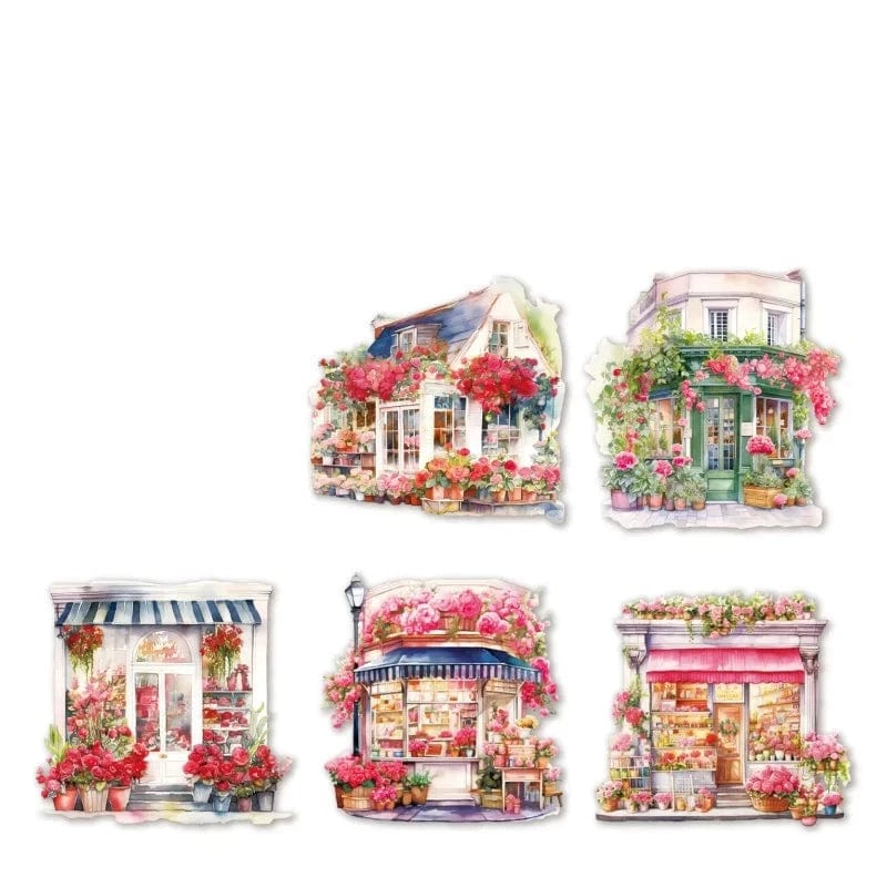 KUMA Stationery & Crafts  C Flowershop Series Sticker Collection