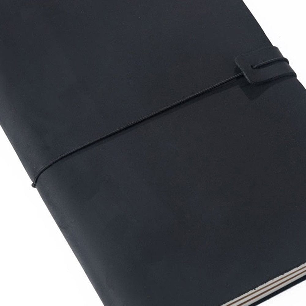 KUMA Stationery & Crafts  balck / Passport style Genuine Leather Travelers Notebook ✨ Free Embossing ✨ 4 Sizes & 8 Colors