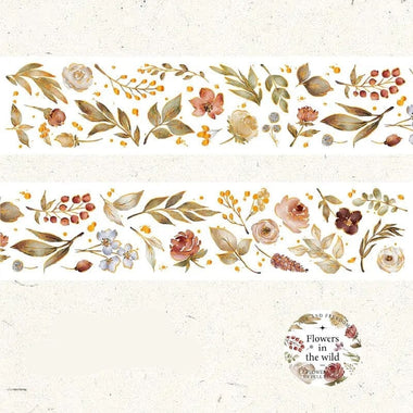 KUMA Stationery & Crafts  D Gilded Florals Washi Tape