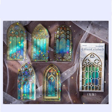 KUMA Stationery & Crafts  D Glazed Window Sticker Collection