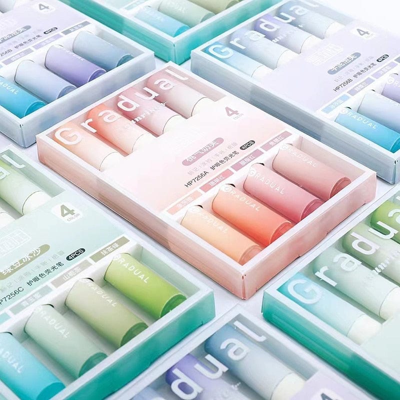 KUMA Stationery & Crafts  Gradual Ombre Highlighter Pens: Choose Your Spectrum