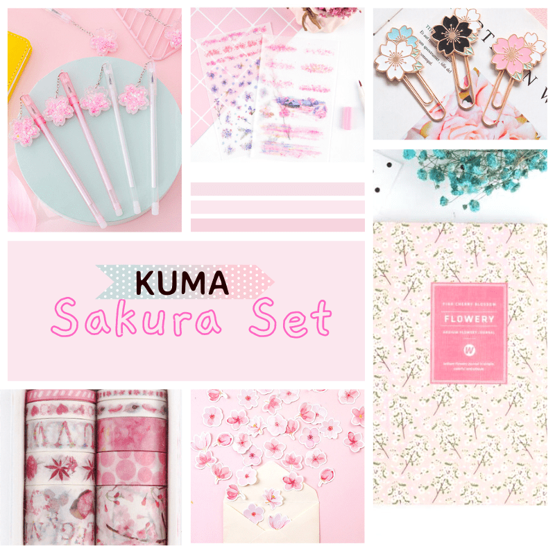 KUMA Stationery & Crafts  KUMA Sakura Set 🌸 30% off + free shipping! 🌸