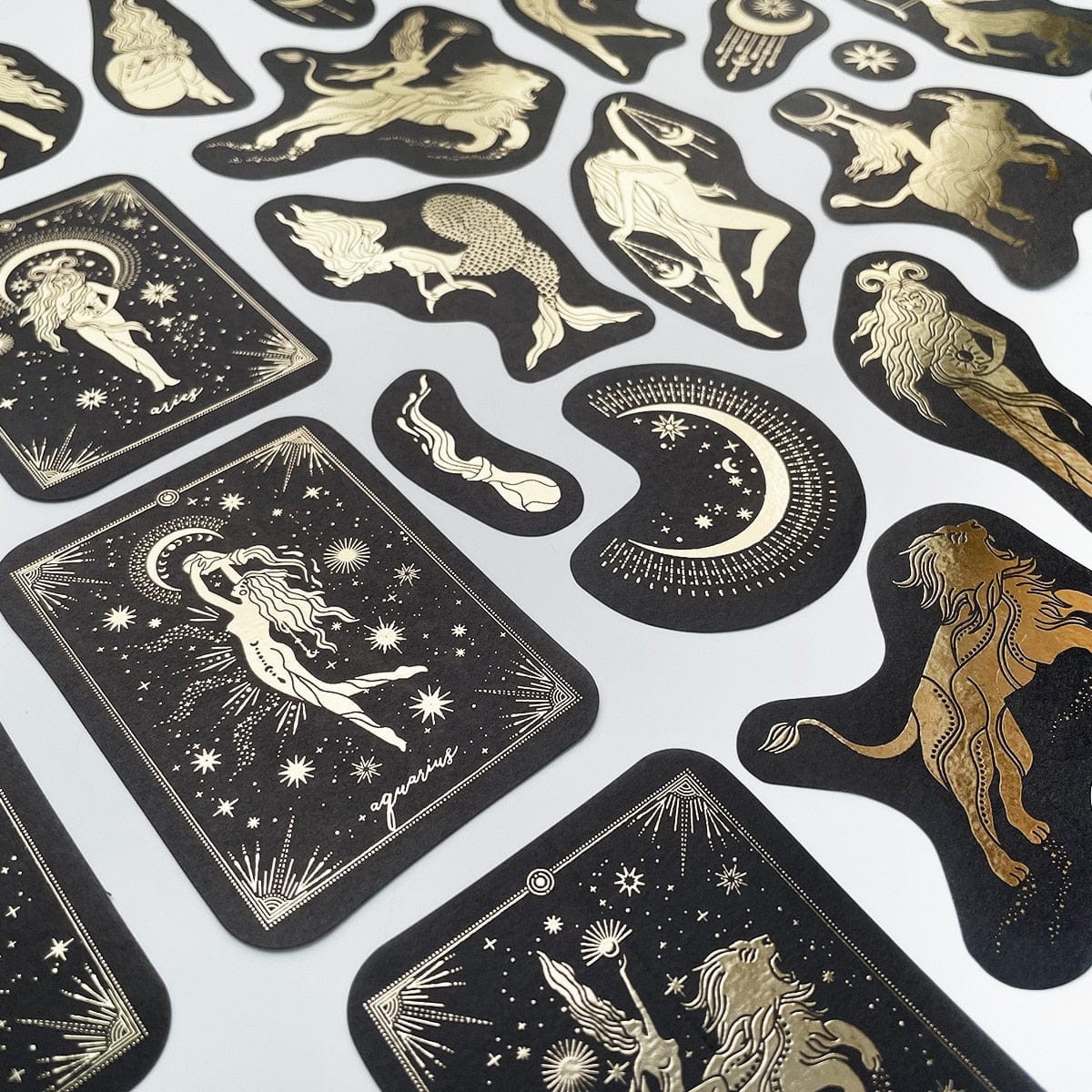 KUMA Stationery & Crafts  E Large 40pcs Constellation/Zodiac Sticker Set