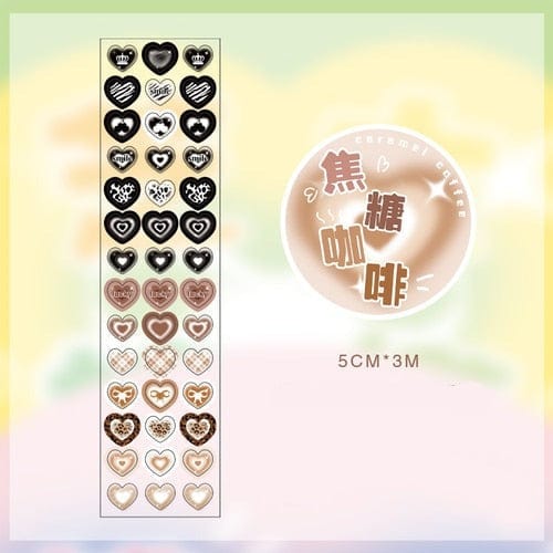 KUMA Stationery & Crafts  A Love Heart Washi Tape: 8 designs to choose from
